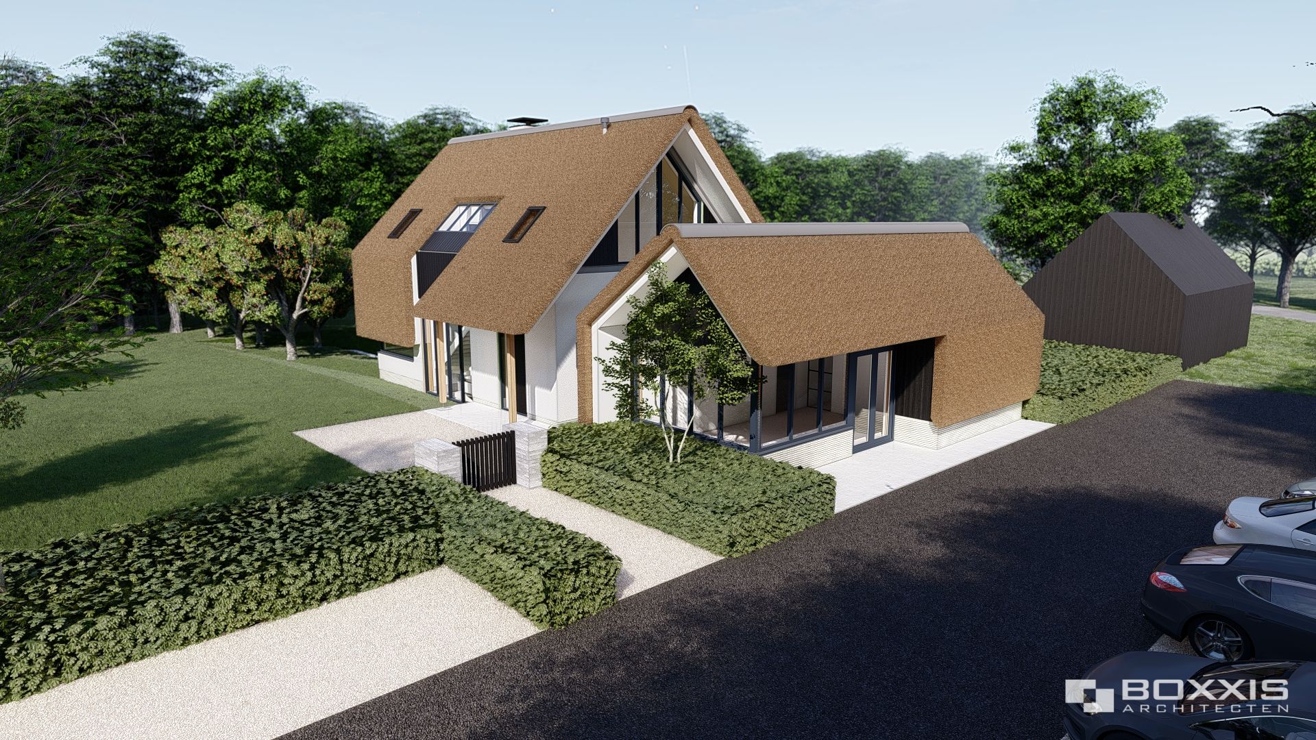 Woonhuis met receptie
