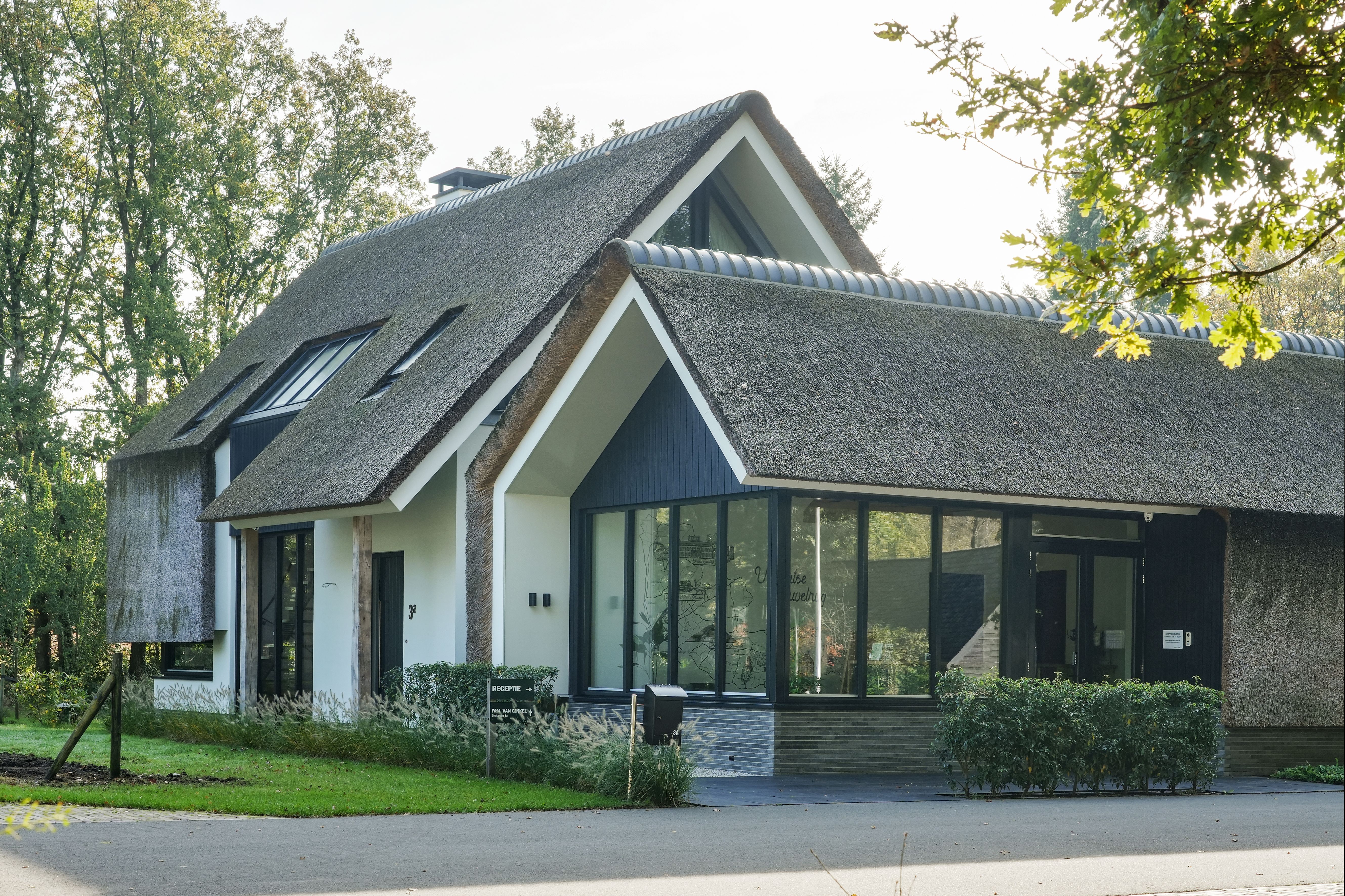 Woonhuis met receptie