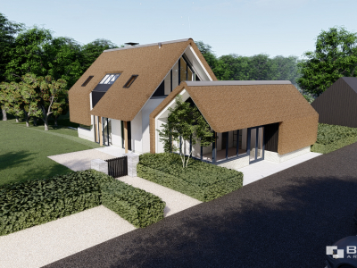 Woonhuis met receptie